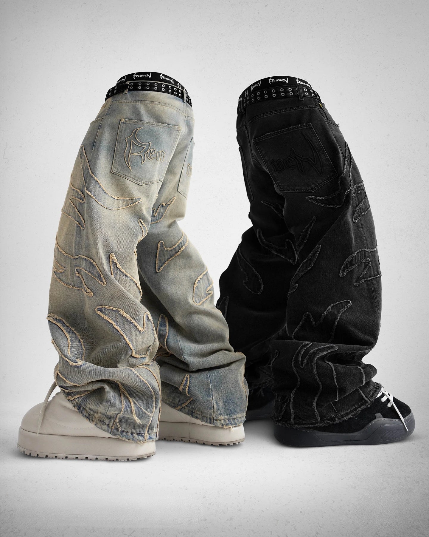 Distressed Baggy Jean