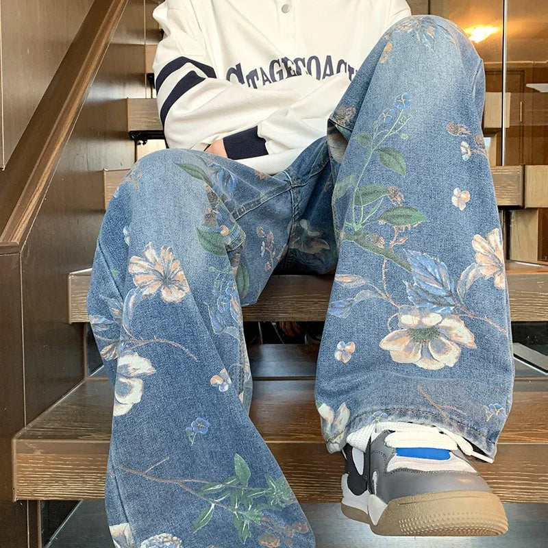 Floral Jean