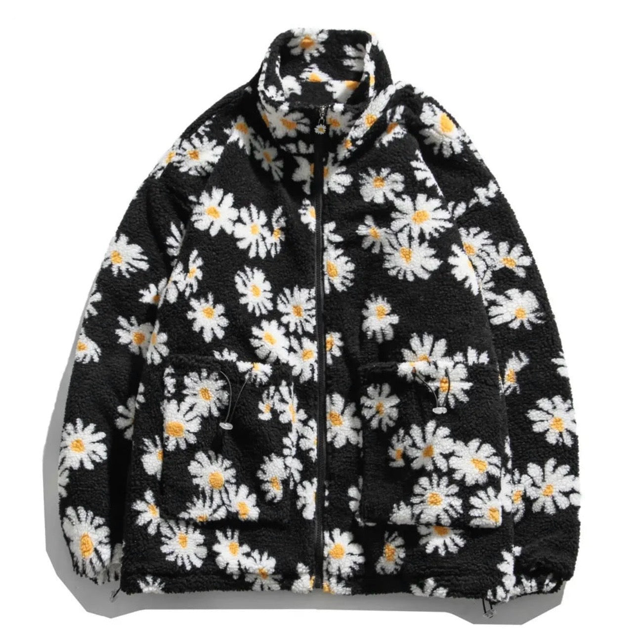 Daisy flowers thick parkas