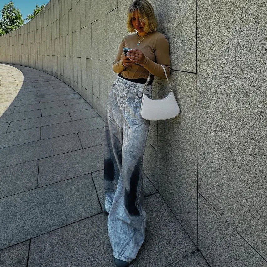 Retro Baggy Women Pant